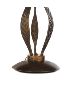 LAMPADA DA TAVOLO 3 LUCI ONLI "ALGA" BRONZO E14
